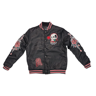 REBEL ROSES NYLON JACKET