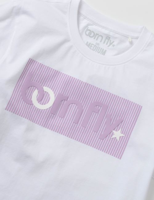 Born Fly Lux Fly Tee White