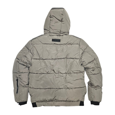 AWAKNLAND NYLON HOOD JACKET STONE AM2055