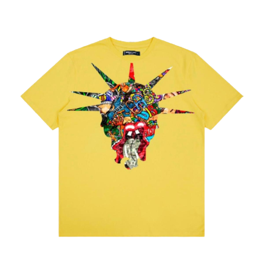 Roku Ghost World Tour T-Shirt Yellow