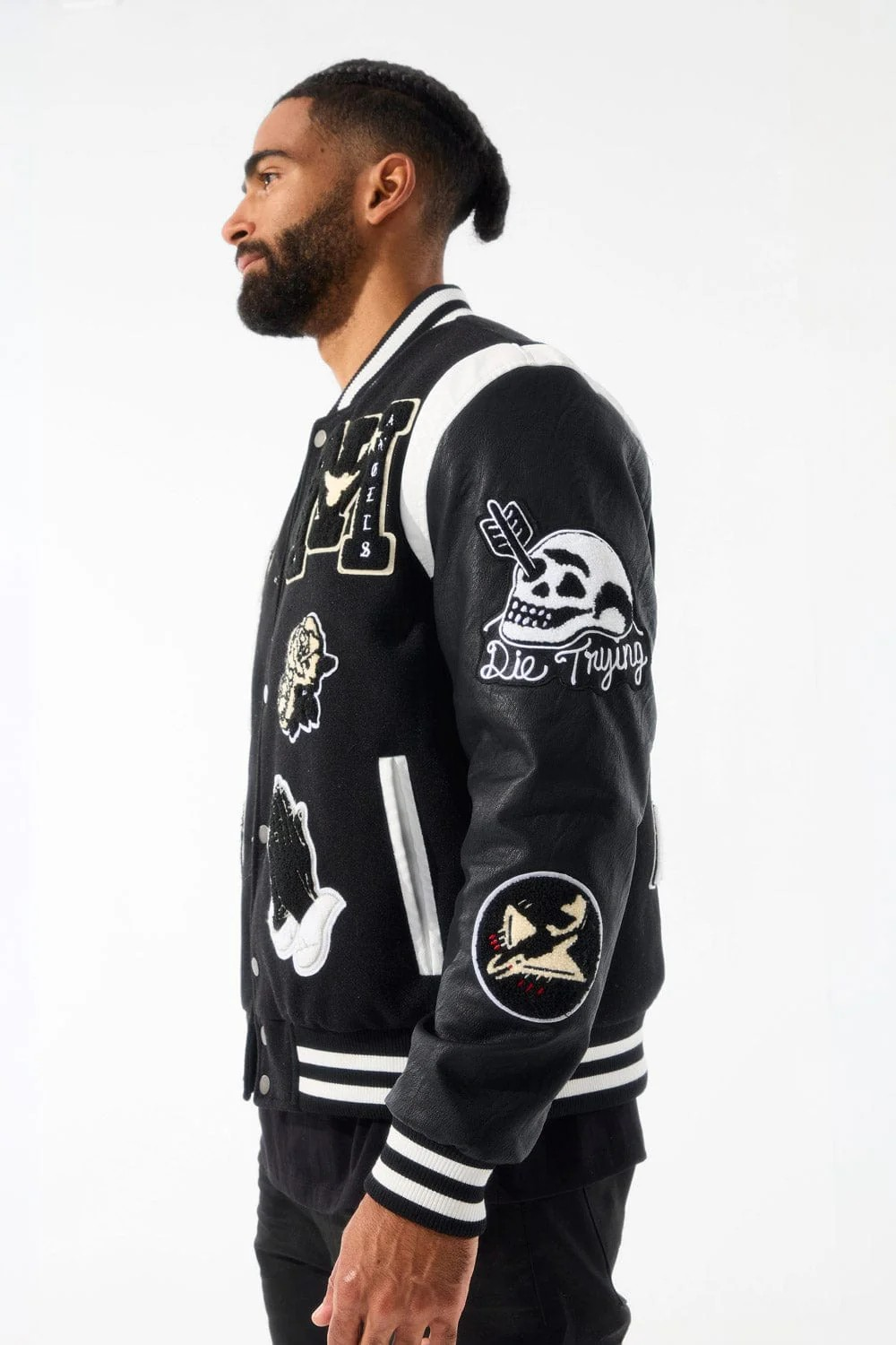 JORDAN CRAIG FALLEN ANGELS VARSITY JACKET