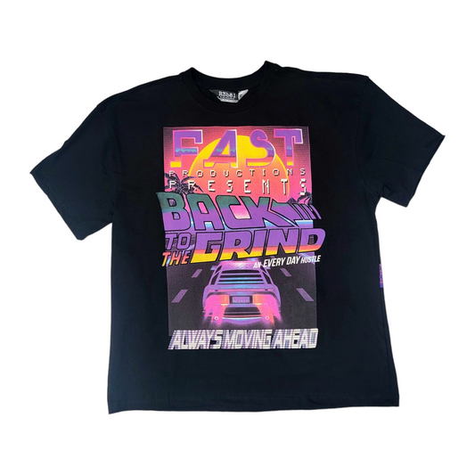 Rebel Back To The Grind Oversize T-shirt Black