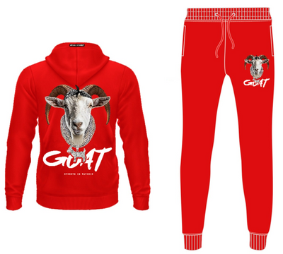 SIW GOAT FULL ZIP HOODIE JOGGER PANT SET