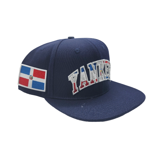 New York Yankees Dominican Republic Wordmark Snapback