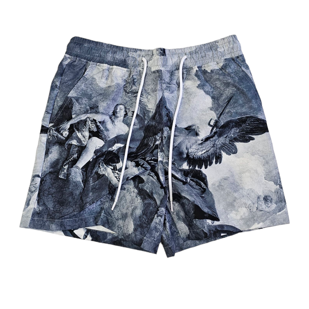 Rebel Renaissance Board Shorts ROS 3 CLOTHING CO