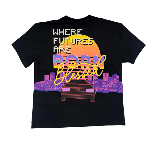 Rebel Back To The Grind Oversize T-shirt Black
