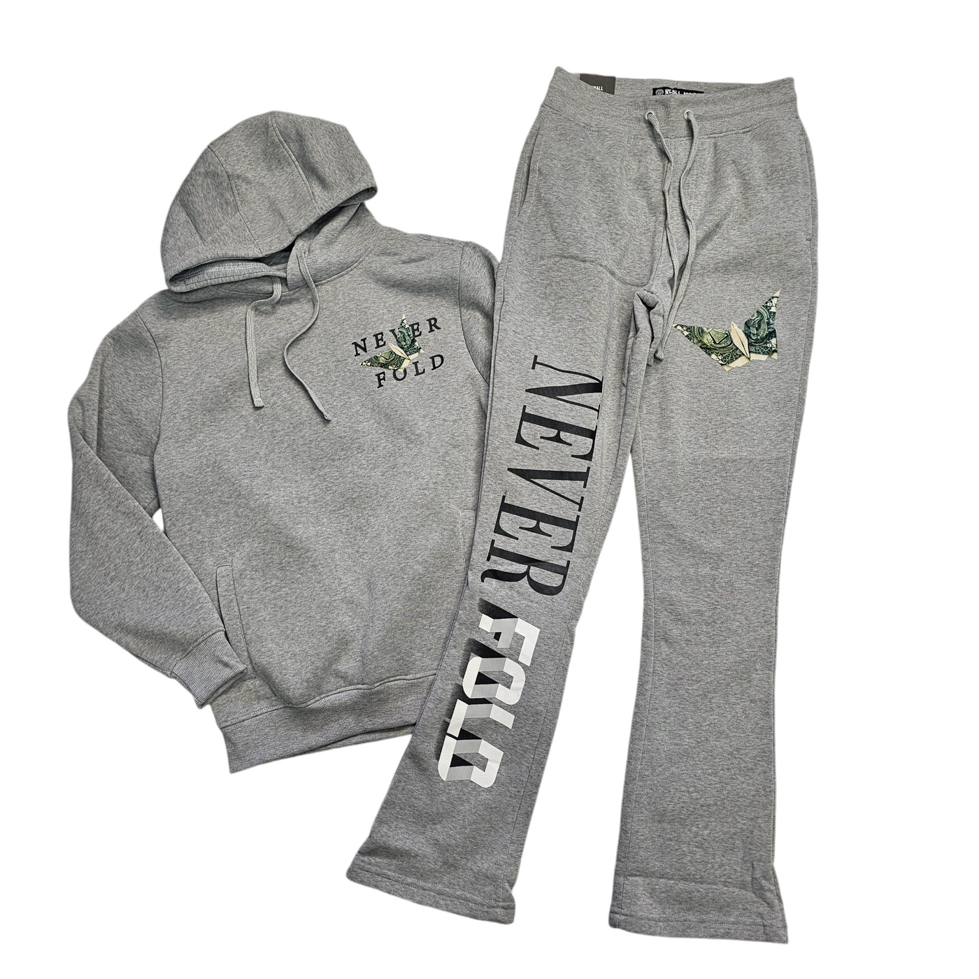 REBEL MINDS  NEVER FOLD FLEECE SWEATSUIT