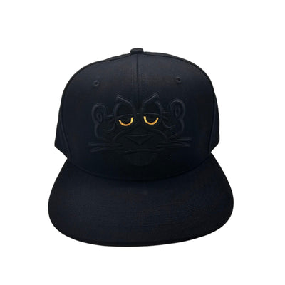 KBETHOS PANTHER SNAPBACK HAT GOLD EYES