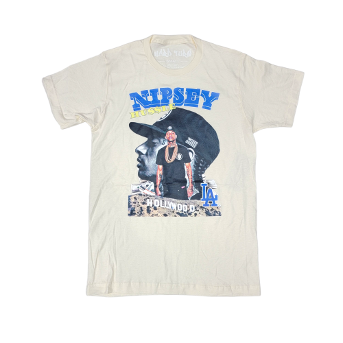 Hard Turn Nipsey Hustle T-Shirt Cream
