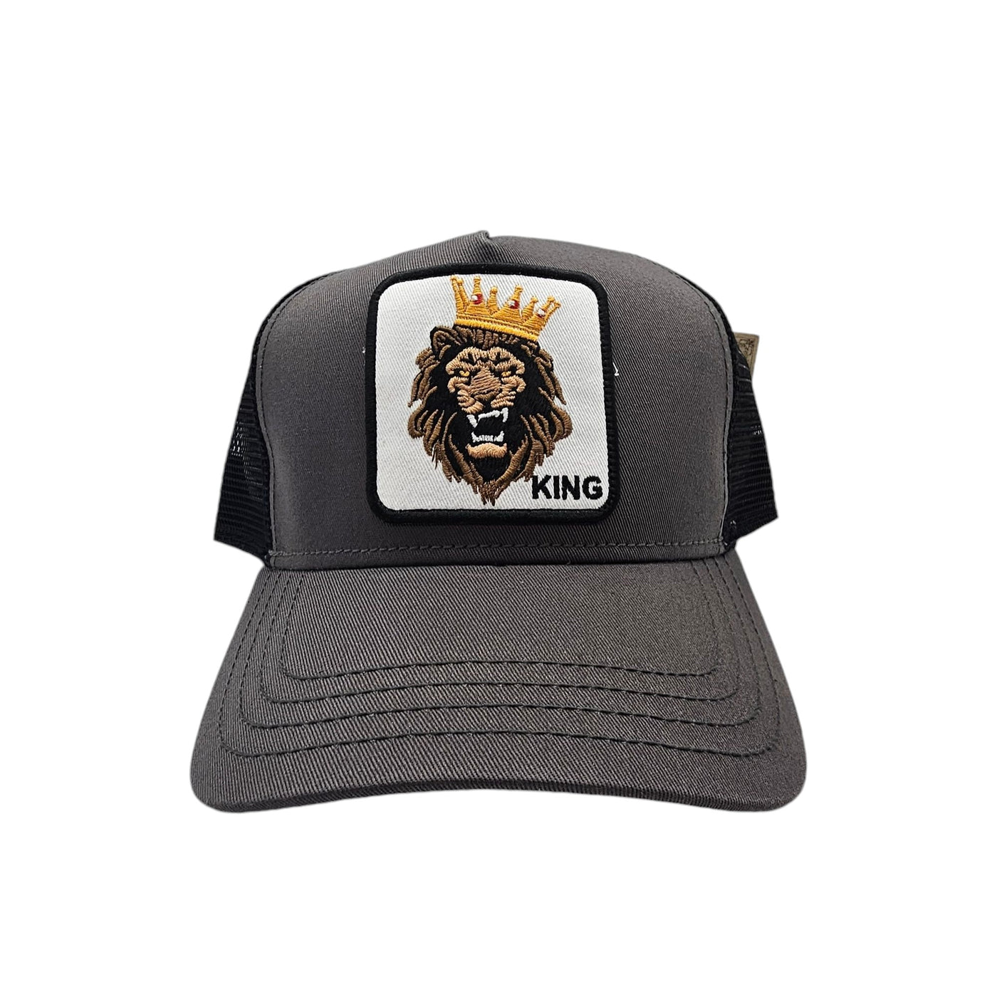 KBETHOS LION KING TRUCKER HAT GREY