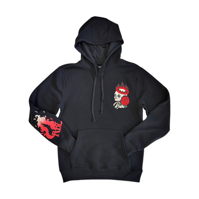 REBEL AT FIRST SIGHT FLEECE HOODIE