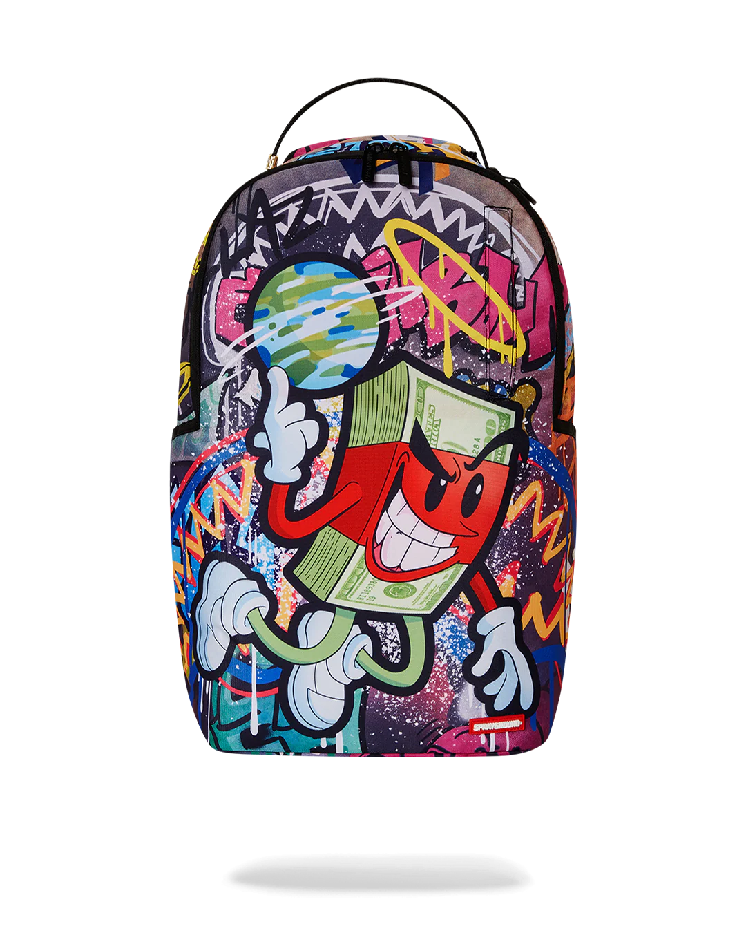 SPRAYGROUND MONEY MAKES THE WORLD GO ROUND DLXV BACKPACK