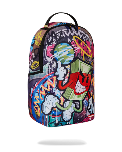 SPRAYGROUND MONEY MAKES THE WORLD GO ROUND DLXV BACKPACK