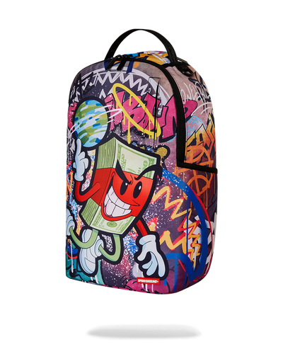 SPRAYGROUND MONEY MAKES THE WORLD GO ROUND DLXV BACKPACK