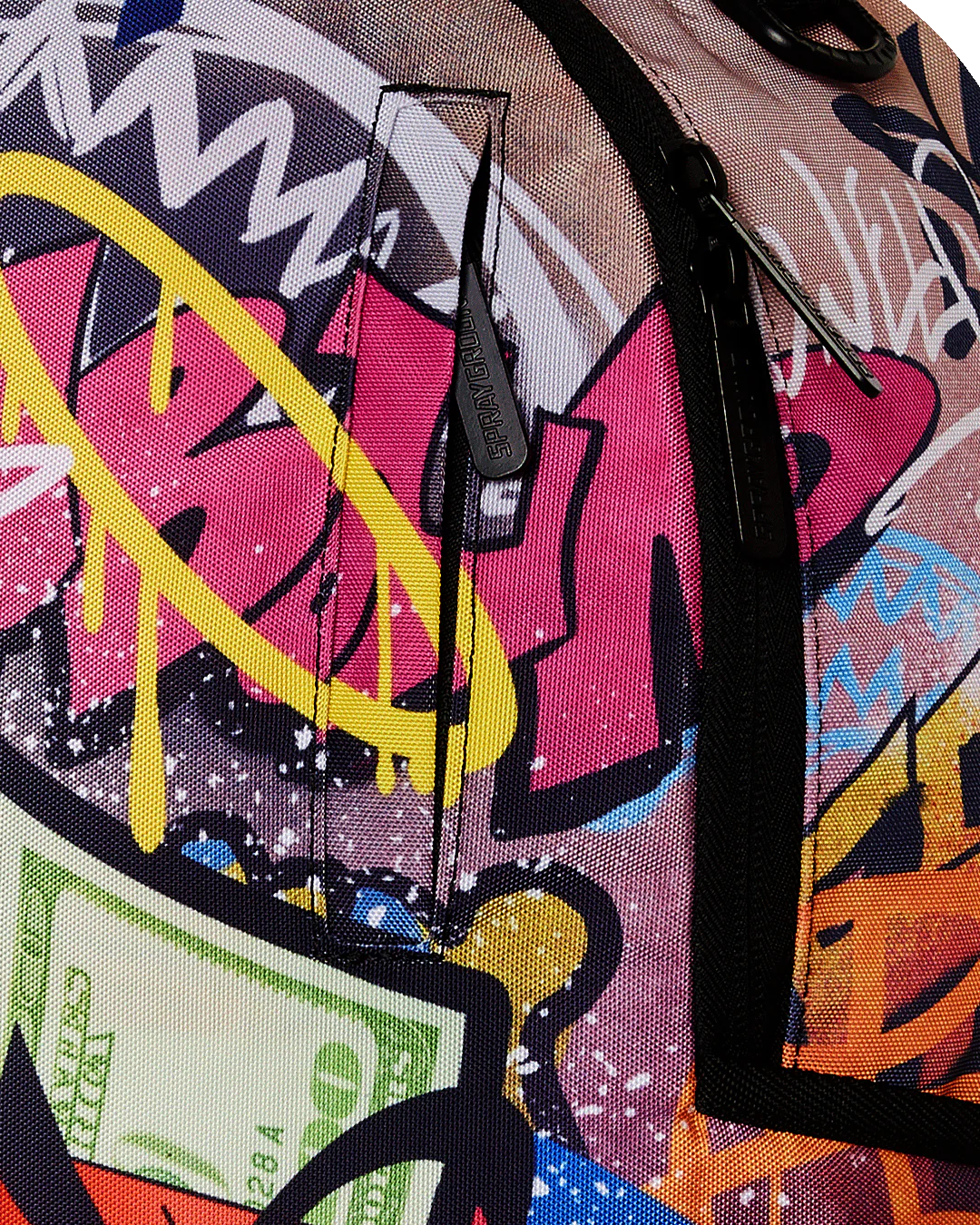 SPRAYGROUND MONEY MAKES THE WORLD GO ROUND DLXV BACKPACK
