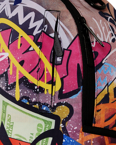 SPRAYGROUND MONEY MAKES THE WORLD GO ROUND DLXV BACKPACK