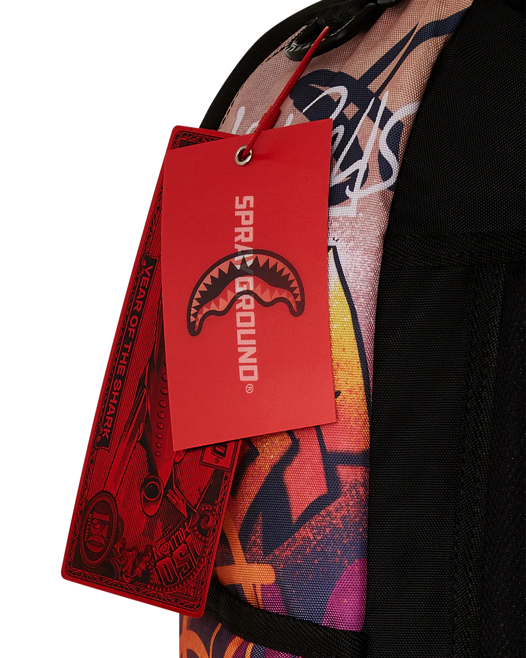 SPRAYGROUND MONEY MAKES THE WORLD GO ROUND DLXV BACKPACK