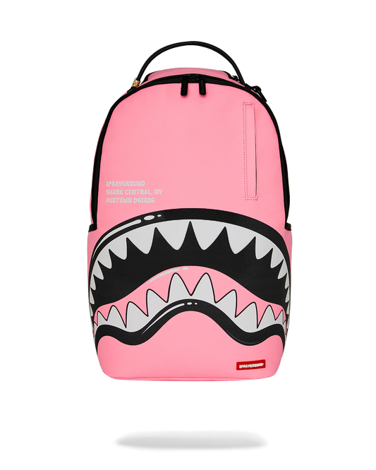 SPRAYGROUND SHARK CENTRAL BUBBLE SHARK (PINK) BACKPACK