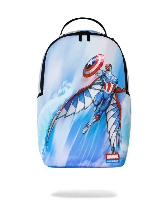 SPRAYGROUND MARVEL FALCON SOAR TO NEW HEIGHTS BACKPACK