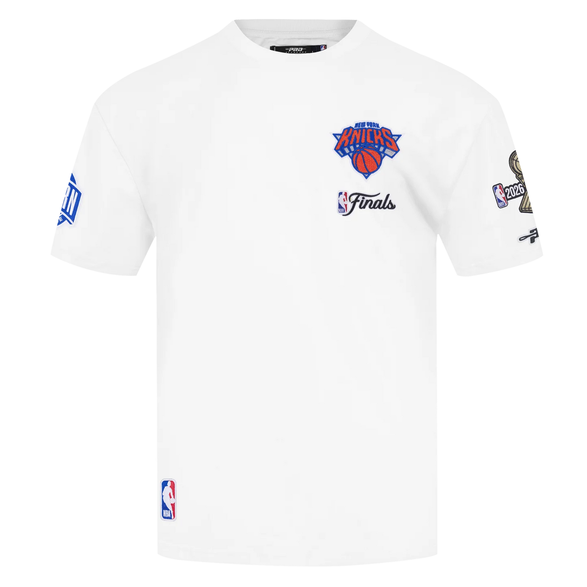 NEW YORK KNICKS 2026 NBA CHAMPIONSHIP MEN'S S/S TEE WHITE