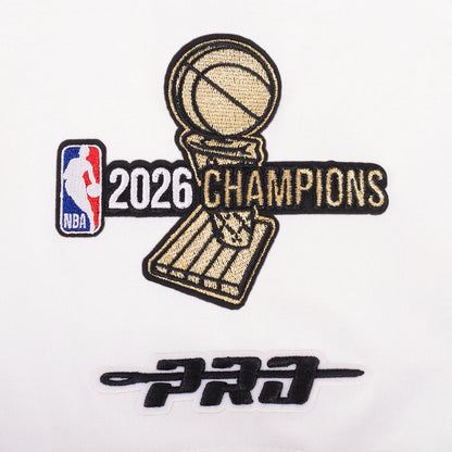 NEW YORK KNICKS 2026 NBA CHAMPIONSHIP MEN'S S/S TEE WHITE