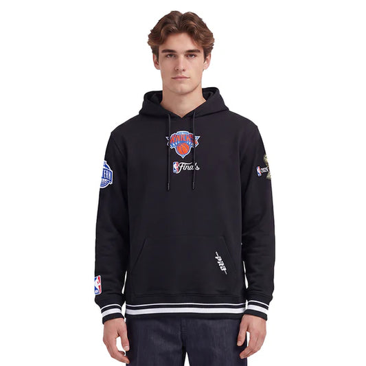 NEW YORK KNICKS 2026 NBA CHAMPIONSHIP MEN'S PULL OVER HOODIE BLACK