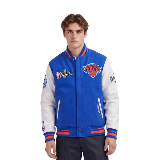 NEW YORK KNICKS MEN'S VARSITY JACKET