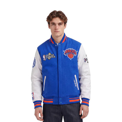 NEW YORK KNICKS MEN'S VARSITY JACKET