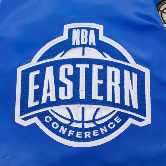 NEW YORK KNICKS 2026 NBA CHAMPIONSHIP MEN'S SATIN JACKET