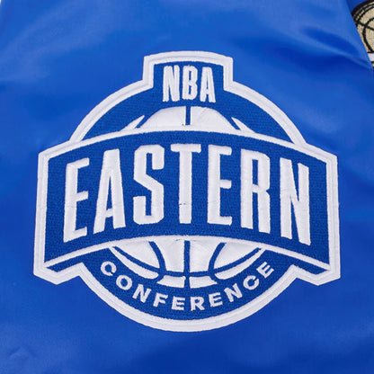 NEW YORK KNICKS 2026 NBA CHAMPIONSHIP MEN'S SATIN JACKET