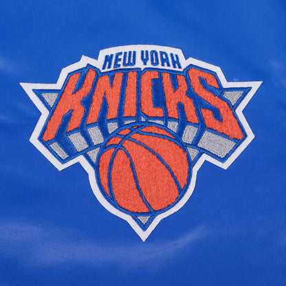 NEW YORK KNICKS 2026 NBA CHAMPIONSHIP MEN'S SATIN JACKET