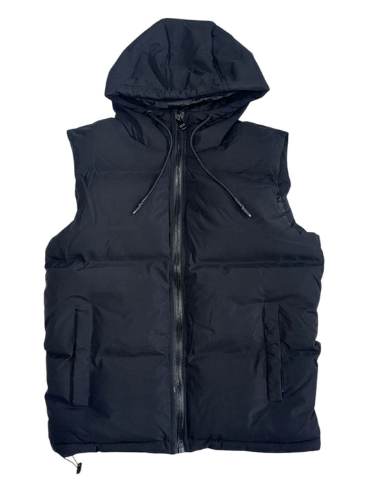 JC PUFFY VEST BLACK 9390V