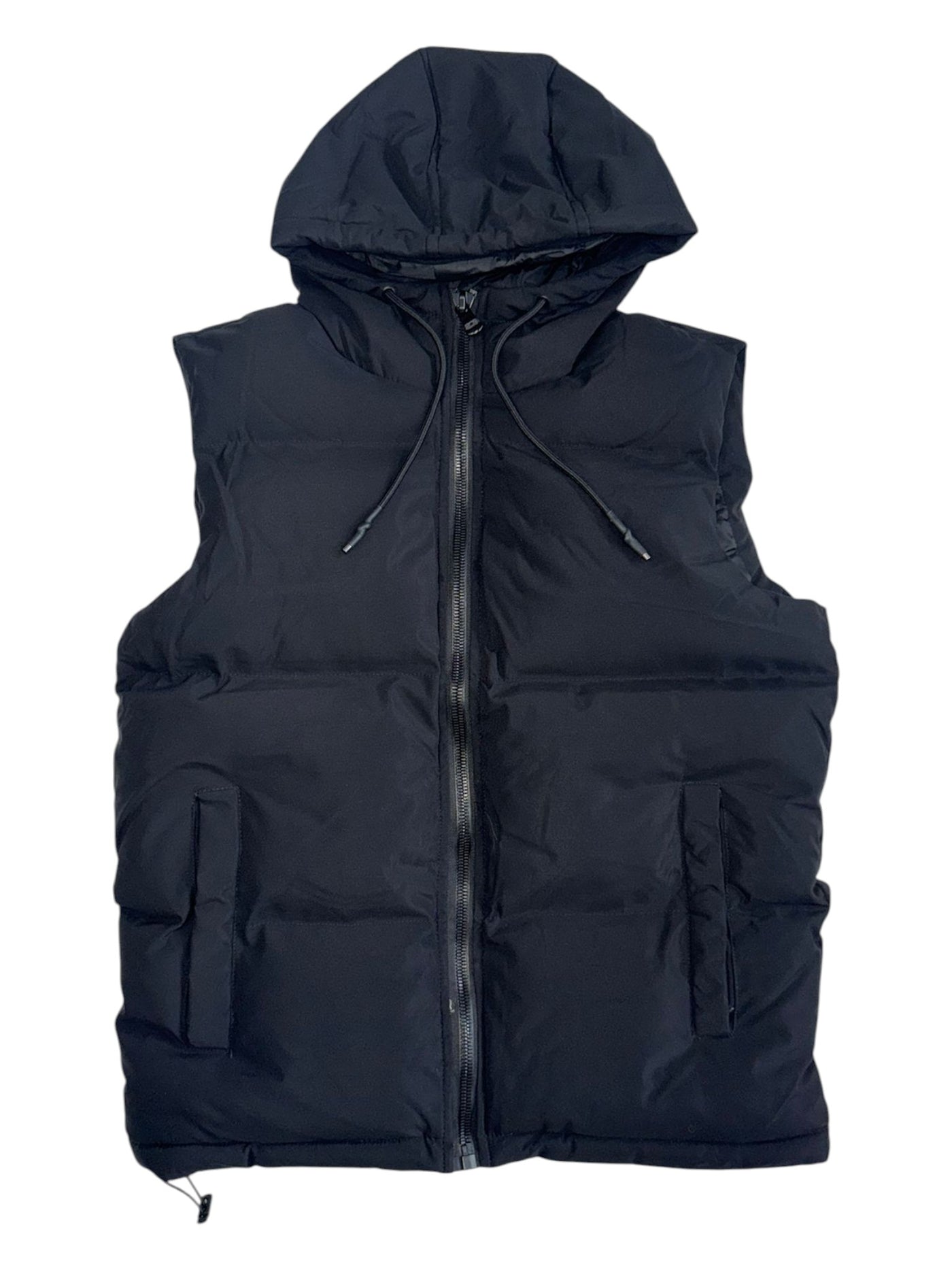 JC PUFFY VEST BLACK 9390V