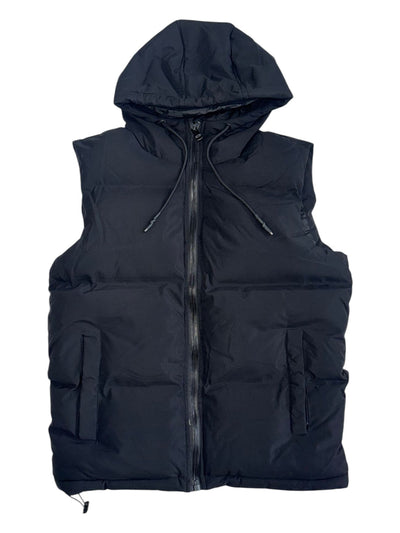JC PUFFY VEST BLACK 9390V