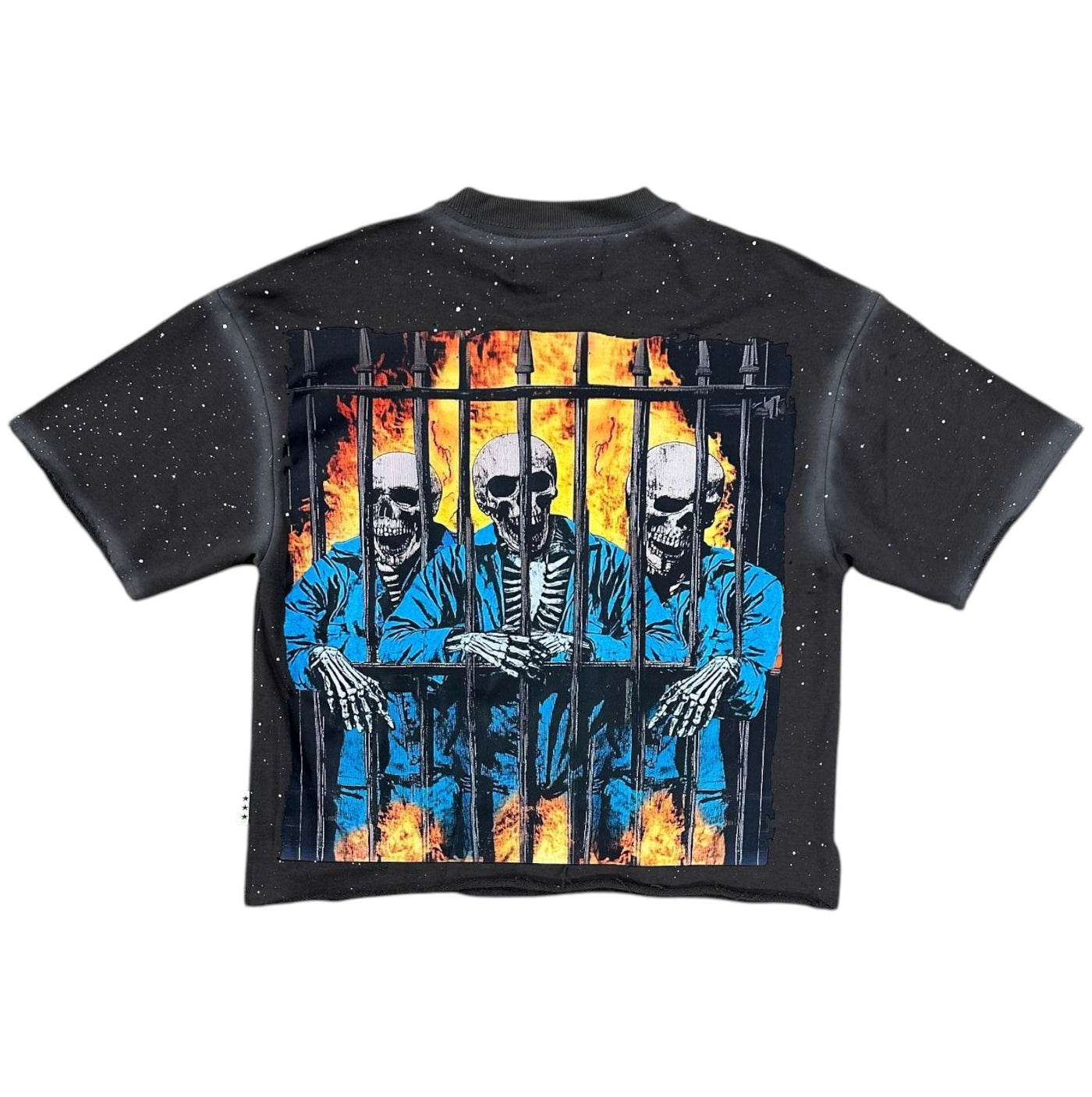BKYS MENS GET LOST CROPPED T-SHIRT