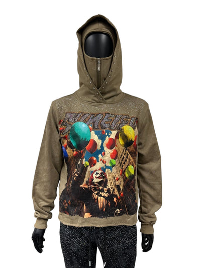 BKYS SYNERGY MEN CROPPED HOODIE