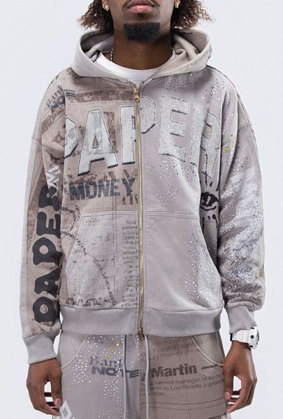 PAPERMONEY NEWSPAPER SWEATSUIT, photo 3
