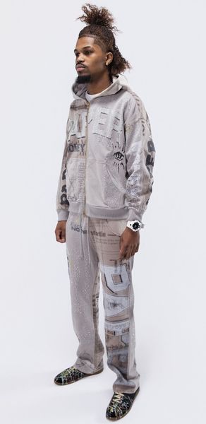 PAPERMONEY NEWSPAPER SWEATSUIT, photo 2
