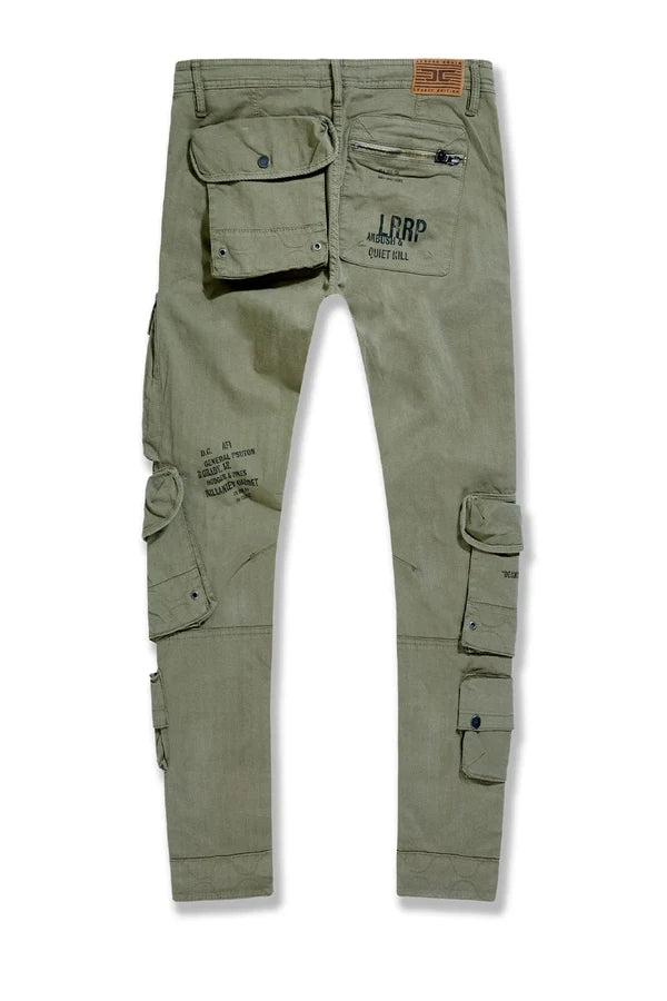 Slim Taper Fit - Defcon Cargo Pants (Olive) 5683M