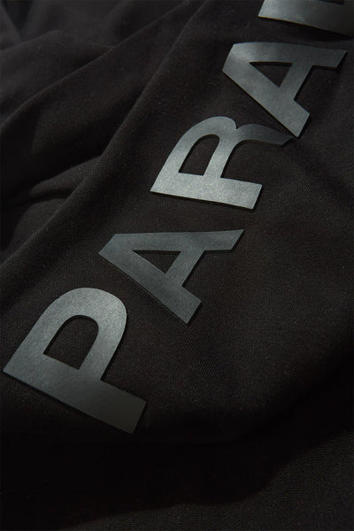 SYIP SWEATSUIT SET STACKED PANTS BLACK