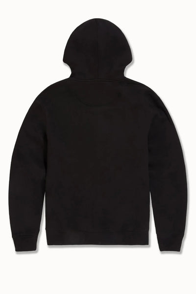 SYIP SWEATSUIT SET STACKED PANTS BLACK