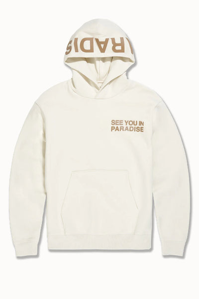 SYIP SWEATSUIT SET STACKED PANTS BONE