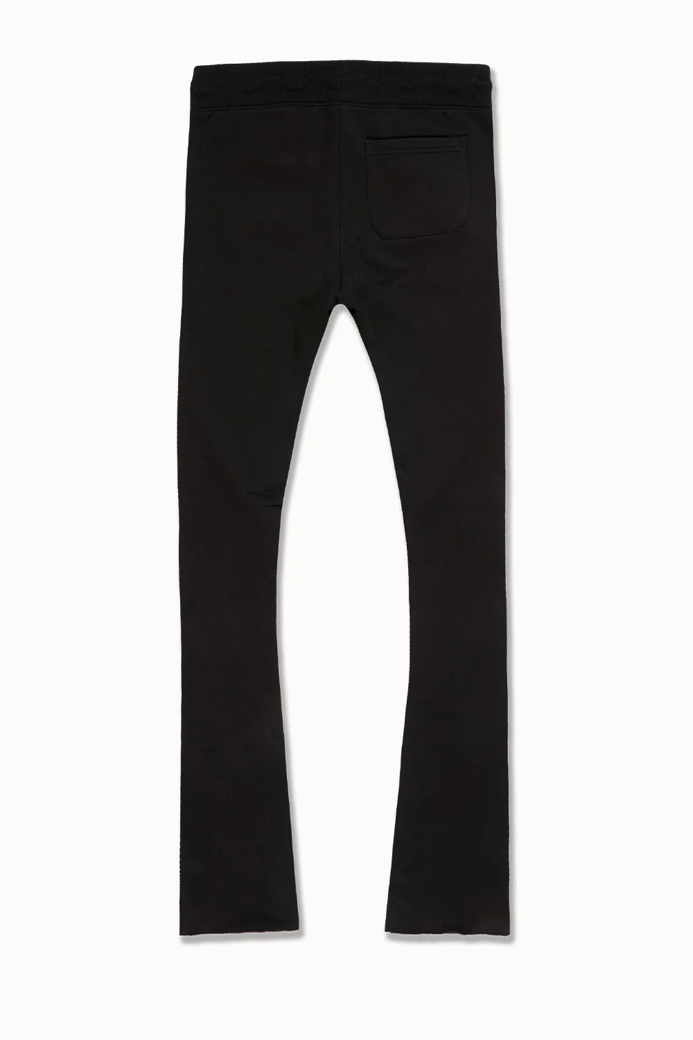 SYIP SWEATSUIT SET STACKED PANTS BLACK