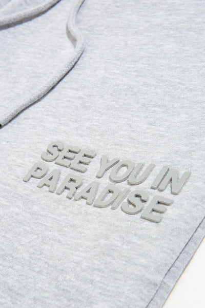 SYIP SWEATSUIT SET STACKED PANTS GREY