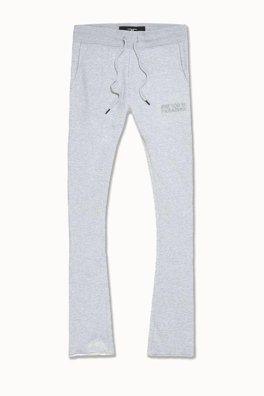 SYIP SWEATSUIT SET STACKED PANTS GREY