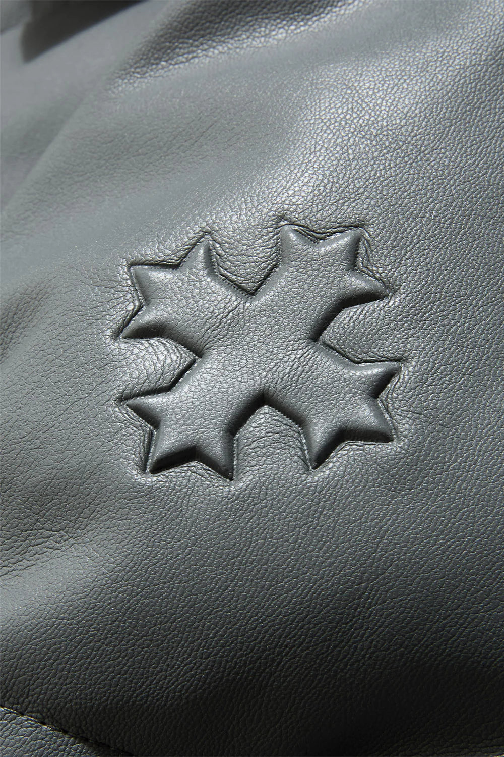 SYIP PU PUFFER WITH EMBOSS JACKET CHARCOAL 91665