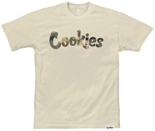 Cookies Green Camo Logo T-Shirt