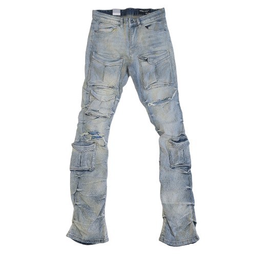 Smoke Rise Stacked Jeans
