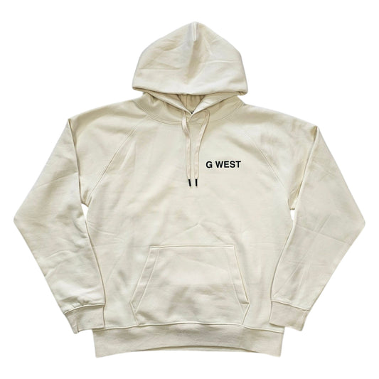 G WEST SMOKING SKELETON OVERSIZED HOODIE