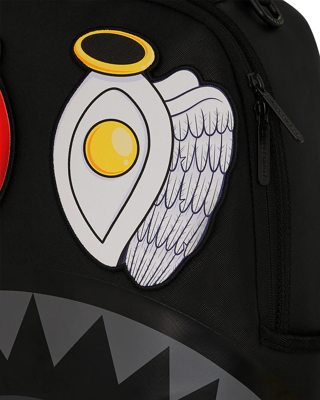 SPRAYGROUND BLACK REMOVABLE EYES DLXSV BACKPACK